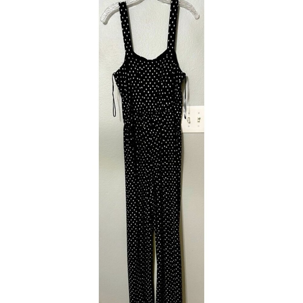 Kaileigh Black & White Polka Dot‎ Jumpsuit - XS - LIKE NEW
